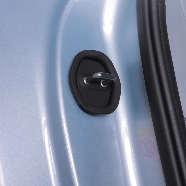 Cushion Silicone Door Lock Buckle Prot Cover for BYD (4Pcs)