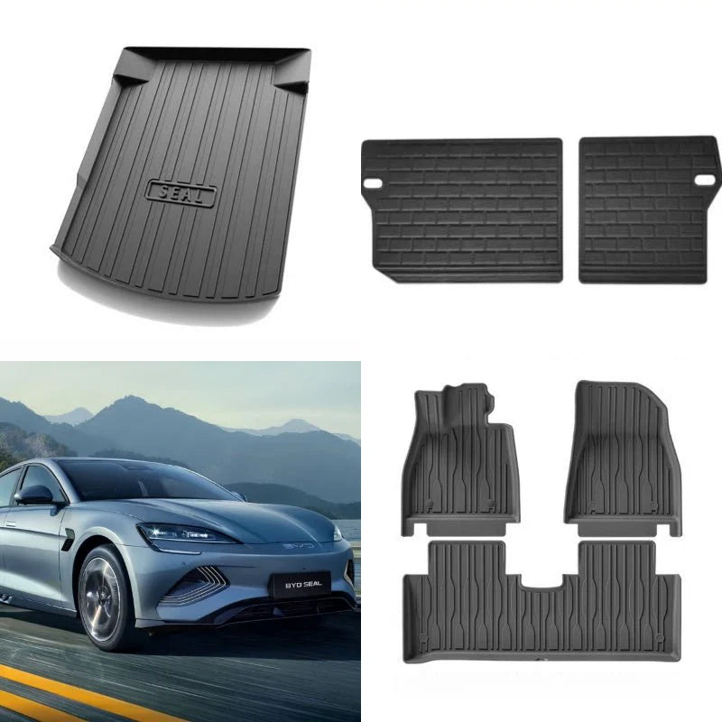 TPE Rubber Floor Mat & Trunk Mat for BYD Seal