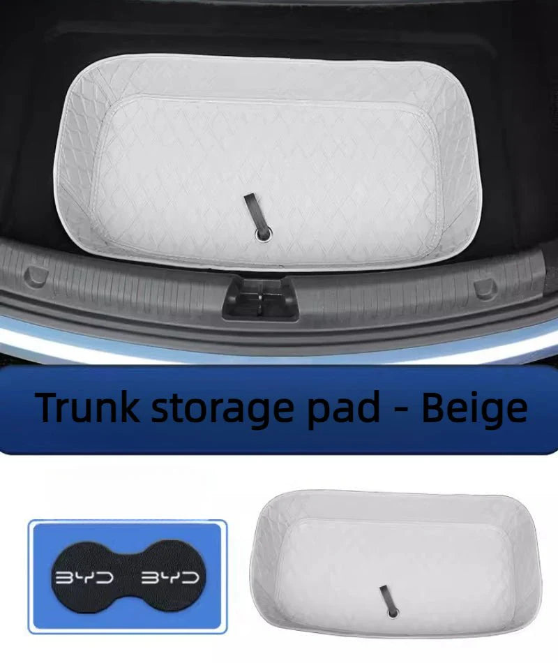 BYD SEAL GuardPro Trunk Mat - Synthetic Leather Full Coverage