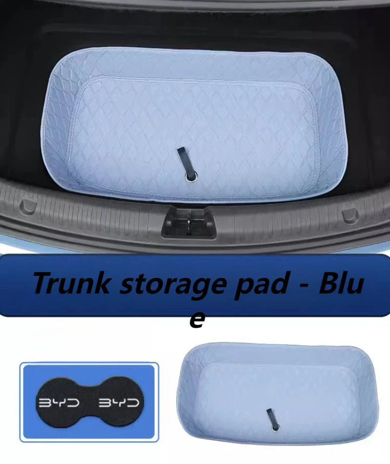 BYD SEAL GuardPro Trunk Mat - Synthetic Leather Full Coverage